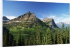Glaciated Mountain Peaks by Anonymous