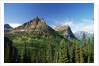 Glaciated Mountain Peaks by Anonymous