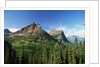 Glaciated Mountain Peaks by Anonymous