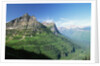Glaciated Mountain Peaks and Valley by Anonymous