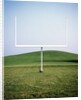 Goal Post in Field by Anonymous