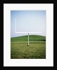 Goal Post in Field by Anonymous