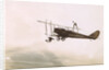 Photograph of a Wingwalkers on a Biplane by Anonymous