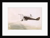 Photograph of a Wingwalkers on a Biplane by Anonymous