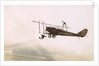 Photograph of a Wingwalkers on a Biplane by Anonymous