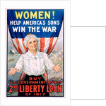 Women! Help America's Sons Win the War Poster by R.H. Porteous