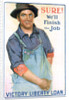 Sure! We'll Finish the Job Poster by Gerrit Albertus Beneker