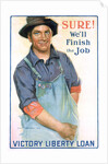 Sure! We'll Finish the Job Poster by Gerrit Albertus Beneker