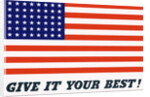 Give It Your Best! Poster by Charles Coiner