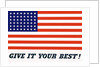 Give It Your Best! Poster by Charles Coiner
