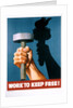 Work to Keep Free! Poster by Anonymous