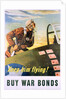 Keep Him Flying! Buy War Bonds Poster by Georges Schrieber