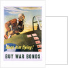Keep Him Flying! Buy War Bonds Poster by Georges Schrieber