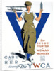 For Every Fighter a Woman Worker War Effort Poster by Adolph Triedler
