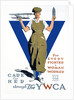 For Every Fighter a Woman Worker War Effort Poster by Adolph Triedler