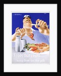 Foods That Count Keep Him on the Job Poster by Price