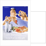 Foods That Count Keep Him on the Job Poster by Price