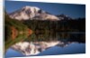 Mount Rainier Reflected in Bench Lake by Anonymous