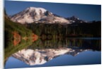 Mount Rainier Reflected in Bench Lake by Anonymous