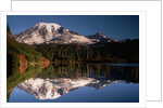 Mount Rainier Reflected in Bench Lake by Anonymous
