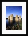 Bodiam Castle and Moat by Anonymous