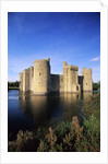 Bodiam Castle and Moat by Anonymous