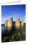 Bodiam Castle and Moat by Anonymous