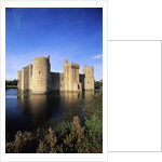 Bodiam Castle and Moat by Anonymous