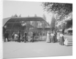 Tourists Visiting Central Park Menagerie by Anonymous