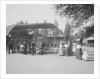 Tourists Visiting Central Park Menagerie by Anonymous