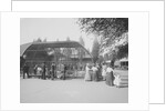 Tourists Visiting Central Park Menagerie by Anonymous