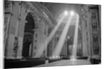 Sunbeams Inside St. Peter's Basilica by Anonymous