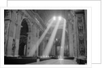 Sunbeams Inside St. Peter's Basilica by Anonymous