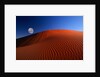 Full Moon over Red Dunes by Anonymous