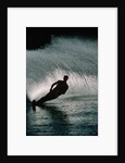 Water Skier in a Slalom Turn by Anonymous