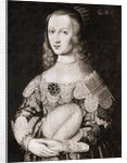 Portrait of Queen Christina of Sweden by Anonymous