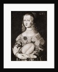 Portrait of Queen Christina of Sweden by Anonymous