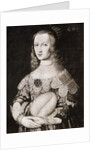 Portrait of Queen Christina of Sweden by Anonymous