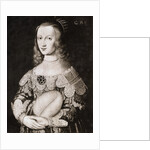 Portrait of Queen Christina of Sweden by Anonymous