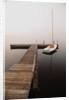 Sailboat Tied to Dock by Anonymous