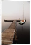 Sailboat Tied to Dock by Anonymous
