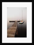Sailboat Tied to Dock by Anonymous
