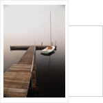 Sailboat Tied to Dock by Anonymous