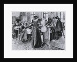 Woman Teaching Sewing Class by Anonymous