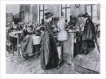 Woman Teaching Sewing Class by Anonymous