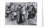 Woman Teaching Sewing Class by Anonymous
