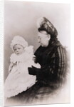 Queen Victoria and Prince Alexander Albert as Baby by Anonymous