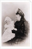 Queen Victoria and Prince Alexander Albert as Baby by Anonymous