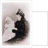 Queen Victoria and Prince Alexander Albert as Baby by Anonymous