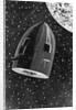 Rocket Capsule Illustration from the 1872 Edition of From the Earth to the Moon by Jules Verne